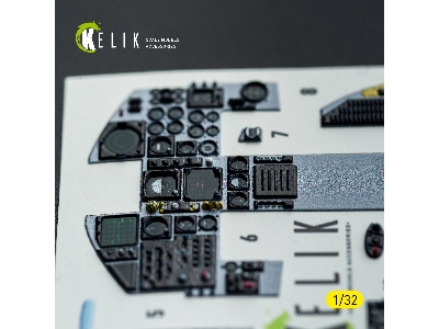 Mcdonnell Douglas F-15 C (Early) - Interior 3d-decals (For Tamiya Kits) - zdjęcie 13