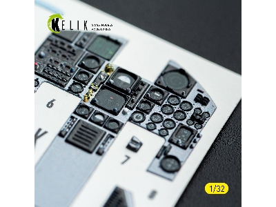 Mcdonnell Douglas F-15 C (Early) - Interior 3d-decals (For Tamiya Kits) - zdjęcie 14