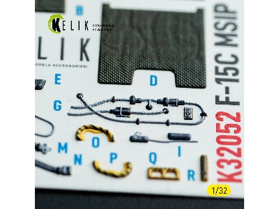 Mcdonnell Douglas F-15 C Msip Ii - Interior 3d-decals (For Tamiya Kits) - zdjęcie 3