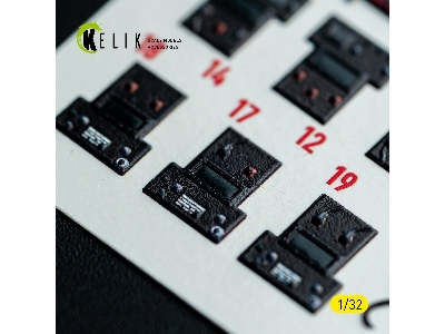 Mcdonnell Douglas F-15 C Msip Ii - Interior 3d-decals (For Tamiya Kits) - zdjęcie 5