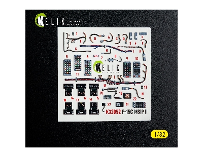 Mcdonnell Douglas F-15 C Msip Ii - Interior 3d-decals (For Tamiya Kits) - zdjęcie 10