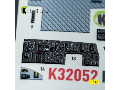 Mcdonnell Douglas F-15 C Msip Ii - Interior 3d-decals (For Tamiya Kits) - zdjęcie 12