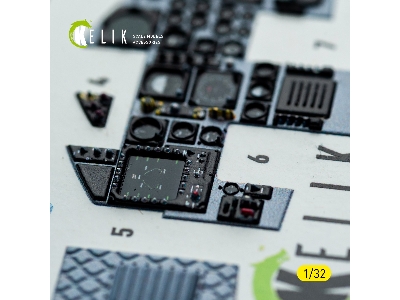 Mcdonnell Douglas F-15 C Msip Ii - Interior 3d-decals (For Tamiya Kits) - zdjęcie 16