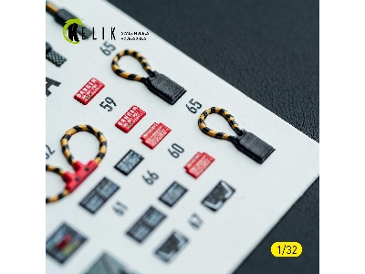 Grumman F-14 A Tomcat - Interior 3d-decals (For Tamiya Kits) - zdjęcie 6