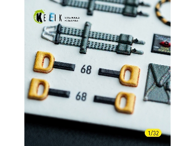 Grumman F-14 A Tomcat - Interior 3d-decals (For Tamiya Kits) - zdjęcie 8