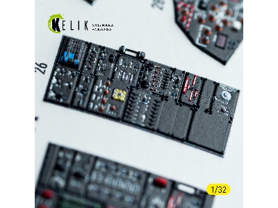Grumman F-14 A Tomcat - Interior 3d-decals (For Tamiya Kits) - zdjęcie 15