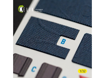 North American Rockwell Ov-10 D Bronco - Interior 3d-decals (For Kitty Hawk & Zimi Models Kits) - zdjęcie 3