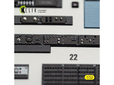 North American Rockwell Ov-10 D Bronco - Interior 3d-decals (For Kitty Hawk & Zimi Models Kits) - zdjęcie 7