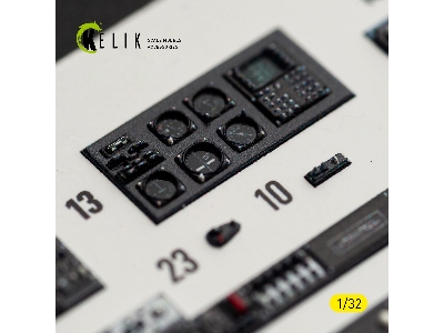 North American Rockwell Ov-10 D Bronco - Interior 3d-decals (For Kitty Hawk & Zimi Models Kits) - zdjęcie 9