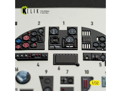 Morane-saulnier Ms.406 C-1 - Interior 3d-decals (For Special Hobby Kits) - zdjęcie 4