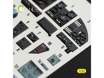 Morane-saulnier Ms.406 C-1 - Interior 3d-decals (For Special Hobby Kits) - zdjęcie 5