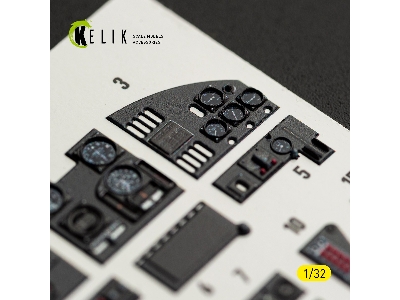 Morane-saulnier Ms.406 C-1 - Interior 3d-decals (For Special Hobby Kits) - zdjęcie 8
