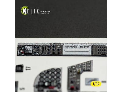 Northrop Rf-5 E - Interior 3d-decals (For Kitty Hawk & Zimi Models Kits) - zdjęcie 5