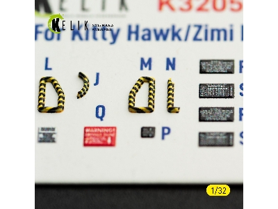 Northrop Rf-5 E - Interior 3d-decals (For Kitty Hawk & Zimi Models Kits) - zdjęcie 9