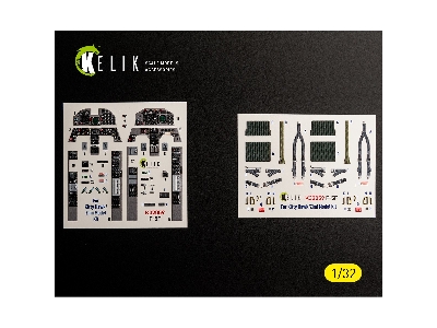 Northrop F-5 F - Interior 3d-decals (For Kitty Hawk & Zimi Models Kits) - zdjęcie 1
