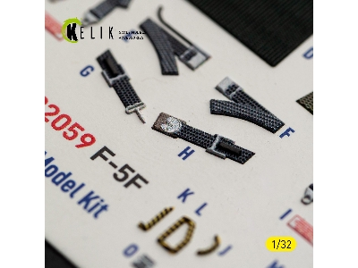 Northrop F-5 F - Interior 3d-decals (For Kitty Hawk & Zimi Models Kits) - zdjęcie 5