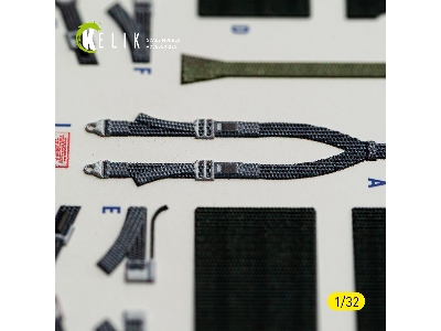 Northrop F-5 F - Interior 3d-decals (For Kitty Hawk & Zimi Models Kits) - zdjęcie 7