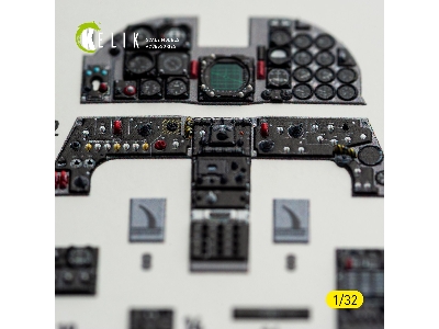 Northrop F-5 F - Interior 3d-decals (For Kitty Hawk & Zimi Models Kits) - zdjęcie 12