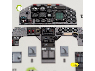 Northrop F-5 F - Interior 3d-decals (For Kitty Hawk & Zimi Models Kits) - zdjęcie 13