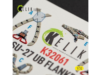 Sukhoi Su-27 Ub Flanker C - Interior 3d-decals (For Trumpeter Kits) - zdjęcie 5