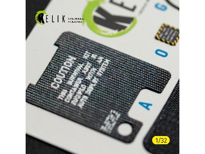 Ltv A-7 D Corsair Ii - Interior 3d-decals (For Trumpeter Kits) - zdjęcie 3