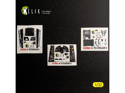 Ltv A-7 D Corsair Ii - Interior 3d-decals (For Trumpeter Kits) - zdjęcie 5