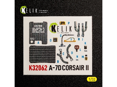 Ltv A-7 D Corsair Ii - Interior 3d-decals (For Trumpeter Kits) - zdjęcie 6