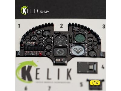 Ltv A-7 D Corsair Ii - Interior 3d-decals (For Trumpeter Kits) - zdjęcie 9