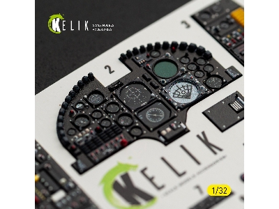 Ltv A-7 D Corsair Ii - Interior 3d-decals (For Trumpeter Kits) - zdjęcie 12
