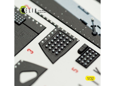Ltv A-7 E Corsair Ii - Interior 3d-decals (For Trumpeter Kits) - zdjęcie 3