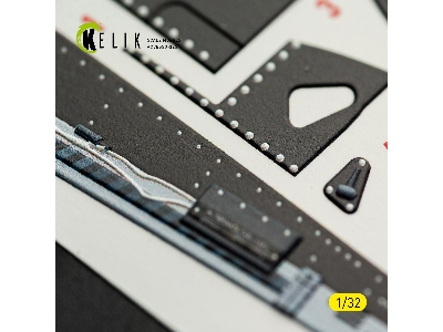 Ltv A-7 E Corsair Ii - Interior 3d-decals (For Trumpeter Kits) - zdjęcie 4