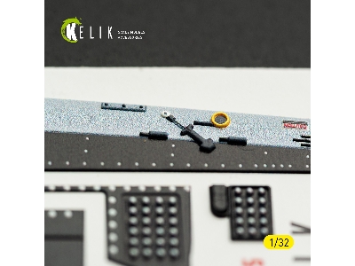 Ltv A-7 E Corsair Ii - Interior 3d-decals (For Trumpeter Kits) - zdjęcie 5