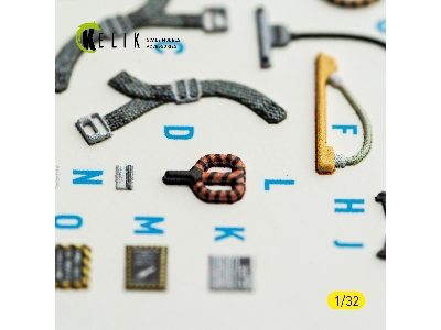 Ltv A-7 E Corsair Ii - Interior 3d-decals (For Trumpeter Kits) - zdjęcie 10