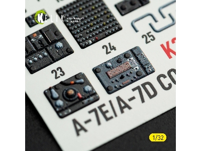 Ltv A-7 D/E Corsair Ii - Avionics Exterior 3d-decals (For Trumpeter Kits) - zdjęcie 4