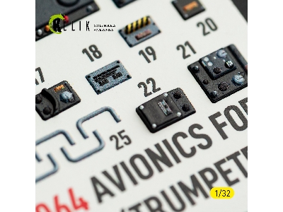 Ltv A-7 D/E Corsair Ii - Avionics Exterior 3d-decals (For Trumpeter Kits) - zdjęcie 7