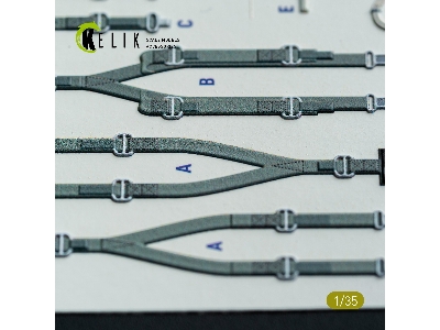 Sikorsky S-64 E Skycrane - Interior 3d-decals (For Icm Kits) - zdjęcie 6