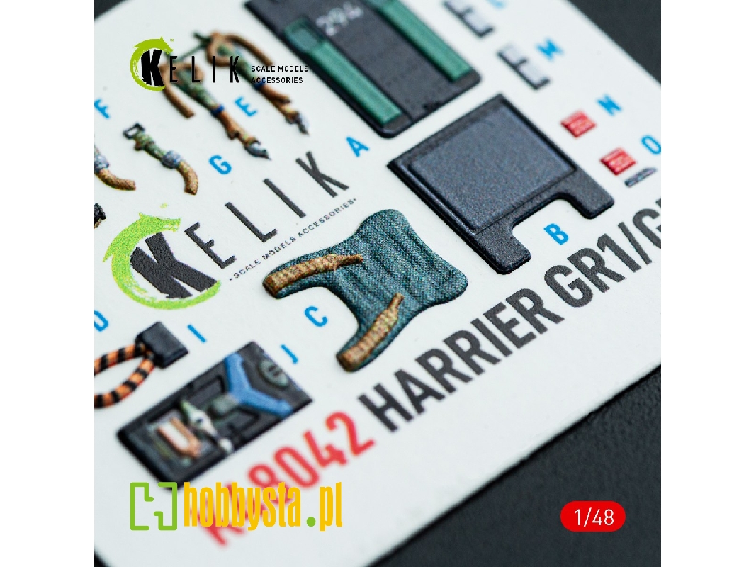 Harrier Gr1 / Gr3 - Interior 3d Decals (For Kinetic Kits) - zdjęcie 1