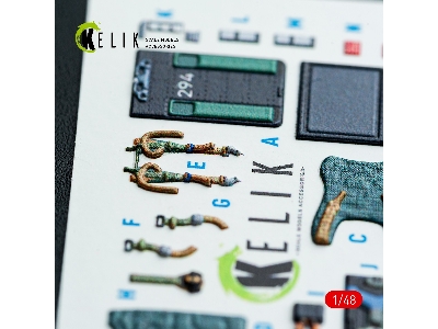 Harrier Gr1 / Gr3 - Interior 3d Decals (For Kinetic Kits) - zdjęcie 4