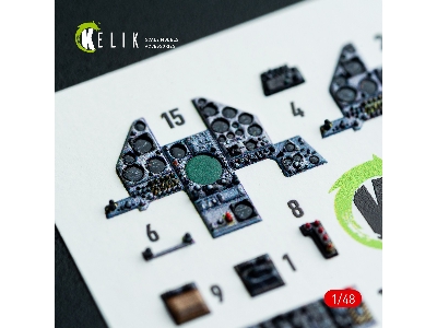 Harrier Gr1 / Gr3 - Interior 3d Decals (For Kinetic Kits) - zdjęcie 6