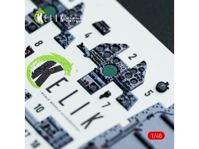 Harrier Gr1 / Gr3 - Interior 3d Decals (For Kinetic Kits) - zdjęcie 8