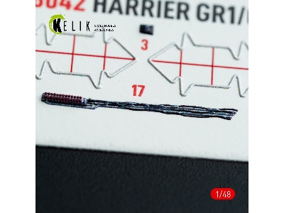 Harrier Gr1 / Gr3 - Interior 3d Decals (For Kinetic Kits) - zdjęcie 12