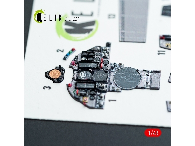 Convair F-106 A Delta Dart- Interior 3d Decals (For Trumpeter Kits) - zdjęcie 3