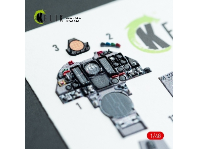 Convair F-106 A Delta Dart- Interior 3d Decals (For Trumpeter Kits) - zdjęcie 7