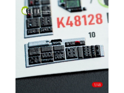 Lockheed Martin F-16 F Block 60 - Interior 3d Decals (For Hasegawa Kits) - zdjęcie 14