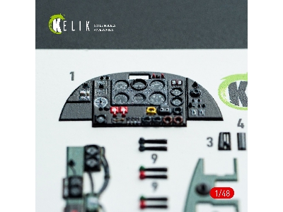 Bristol Beaufighter Mk.Vi - Interior 3d Decals (For Tamiya Kits) - zdjęcie 3