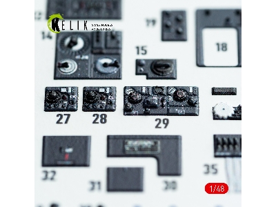 Dornier Do-217 K/M - Interior 3d Decals (For Icm Kits) - zdjęcie 5