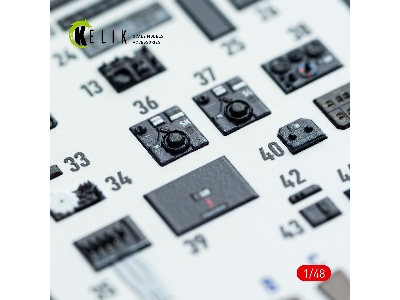 Dornier Do-217 K/M - Interior 3d Decals (For Icm Kits) - zdjęcie 6