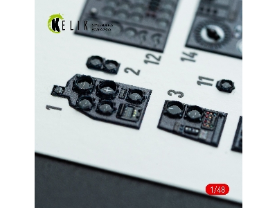 Dornier Do-217 K/M - Interior 3d Decals (For Icm Kits) - zdjęcie 9