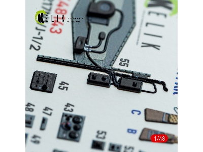 Dornier Do-217 N/J - Interior 3d Decals (For Icm Kits) - zdjęcie 6