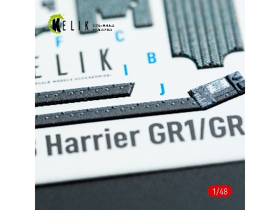 Mcdonnell Duglas Av-8 B Harrier - Interior 3d Decals (For Hasegawa Kits) - zdjęcie 3